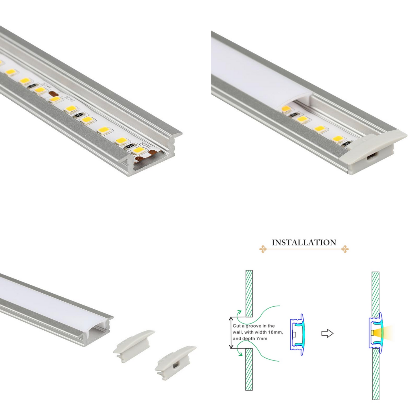 Shallow Recessed Profile