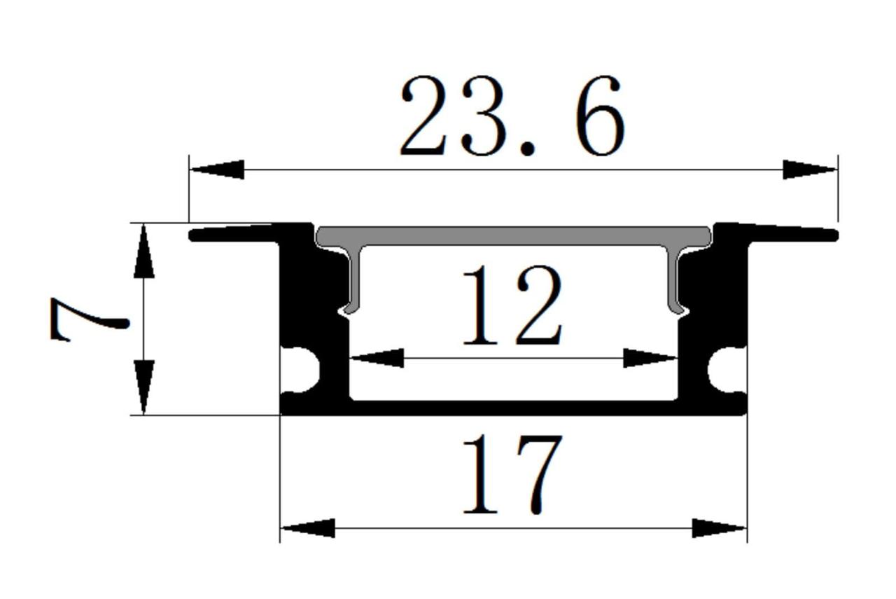 Shallow Recessed Profile