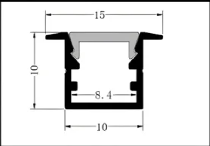 Shallow Recessed Profile